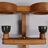 Guillerme et Chambron Wall lamp by Votre Maison. 1960s