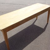 Sheathed foot table