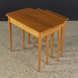 1960s nesting tables, Lotos Werkkunst