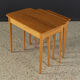 1960s nesting tables, Lotos Werkkunst