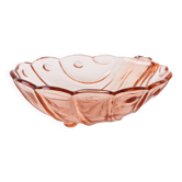 Glass platter, Italian design, 1960s, made in Italy