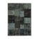 Hand-knotted turkish vintage 170 cm x 238 cm black patchwork carpet