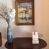 Old painting, Marine, signed Marie (1880-1977)