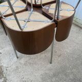 Fusion table and 4 teak chairs by Sandra Kragnert IKEA.