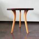 Wooden 1970s tabouret