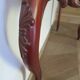 Console with curved legs - mahogany - Louis XV style - carved wood