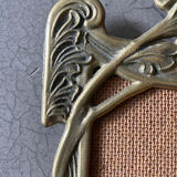 Art Nouveau gilded brass frame before 1900