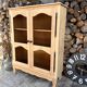 Vitrine / Vaisselier bois massif rénové