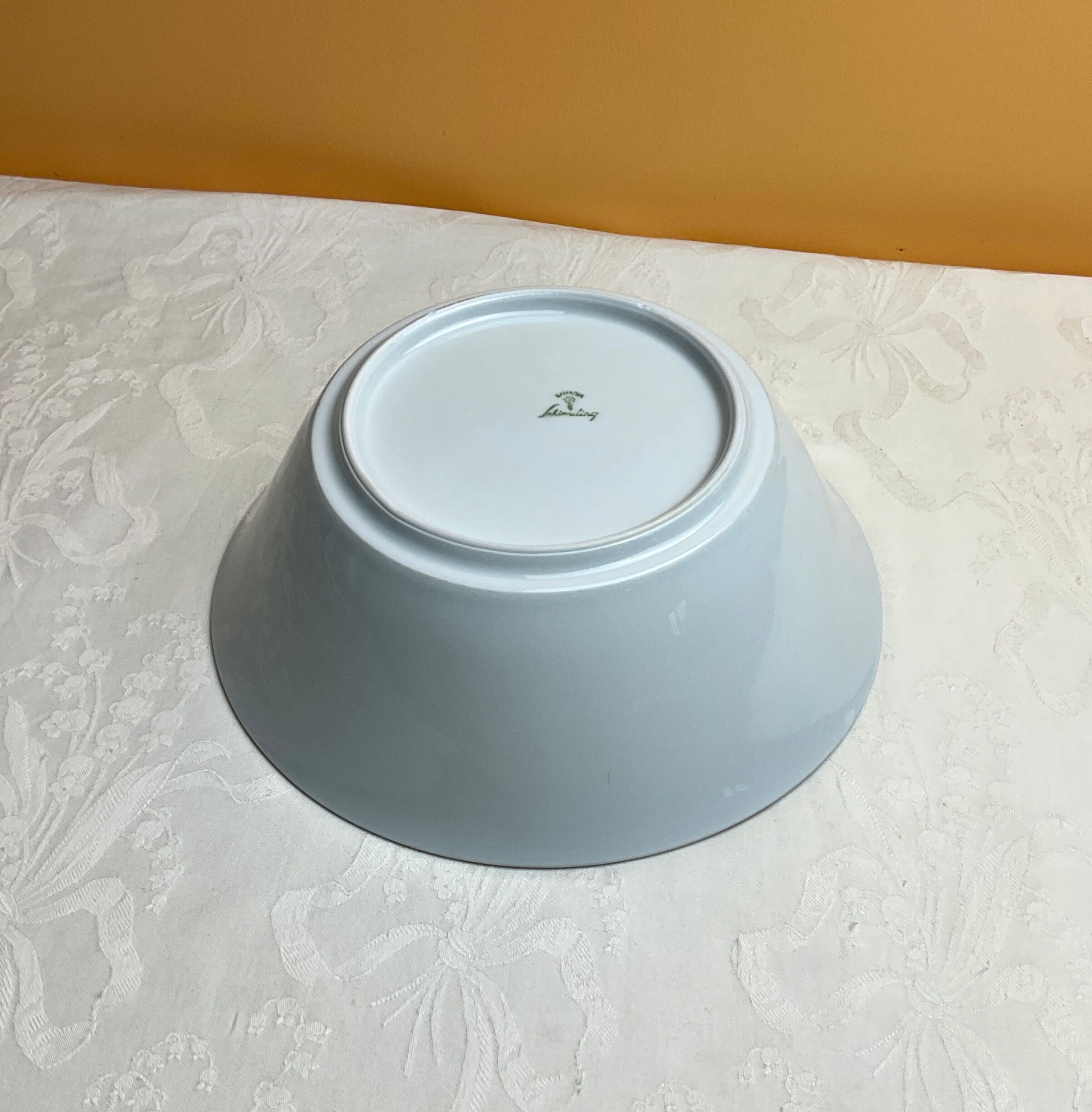 White ceramic salad bowl Schirnding Germany