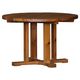 Table de salle à manger moderne danoise en pin avec rallonges, Danemark, années 1970