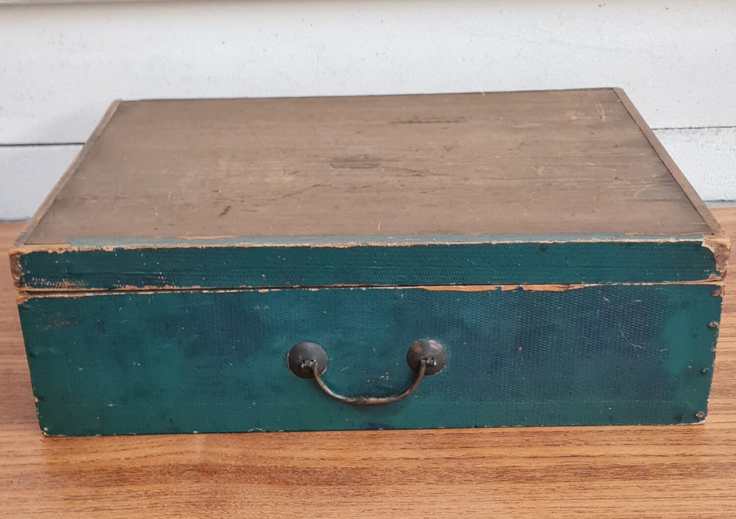 Wooden storage box