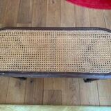 Louis XVI style caned bench
