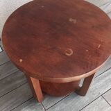 Art Deco style side table, pedestal table
