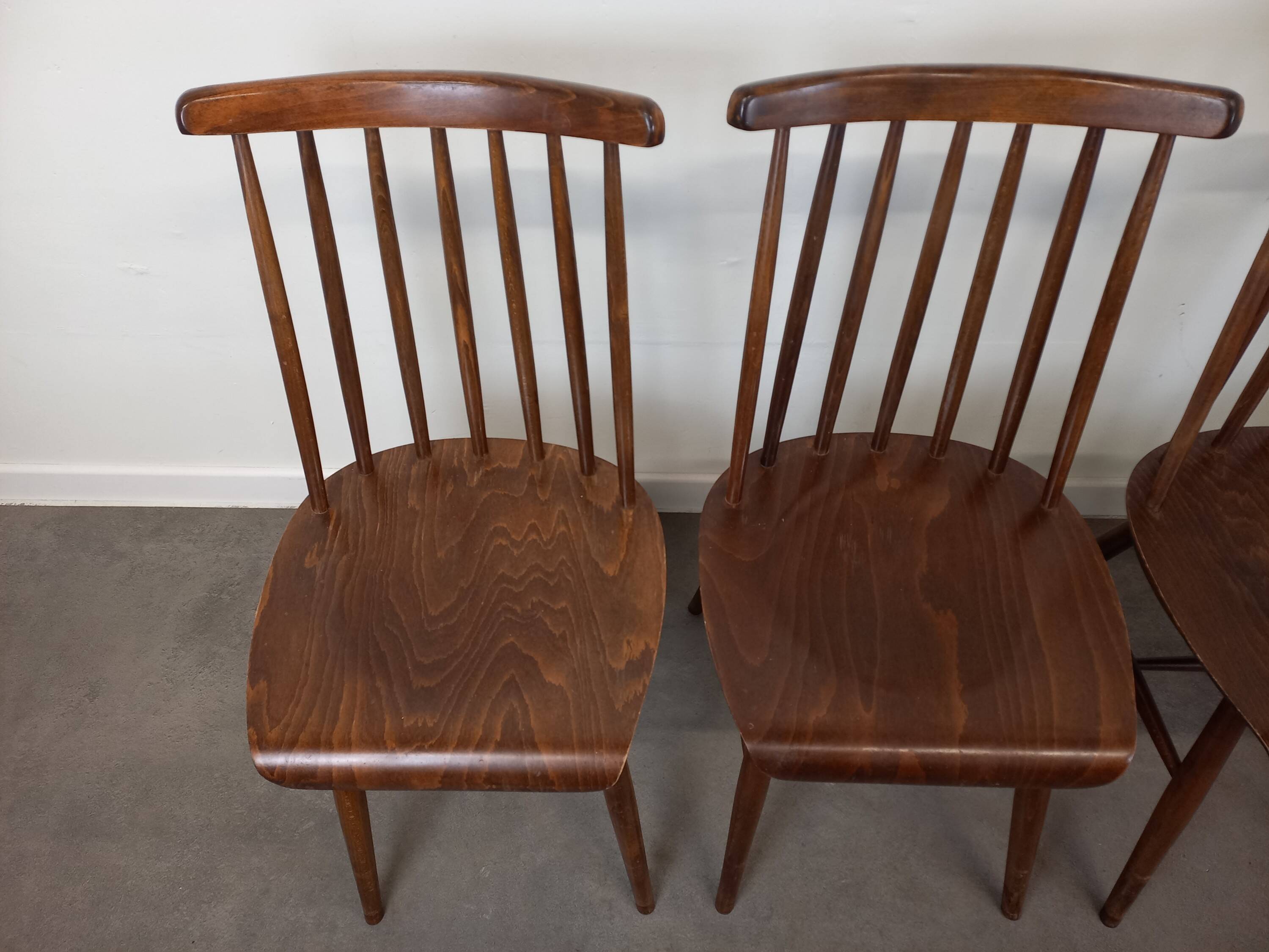 Scandinavian chairs set of 4