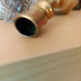 Gilded bronze candle holder