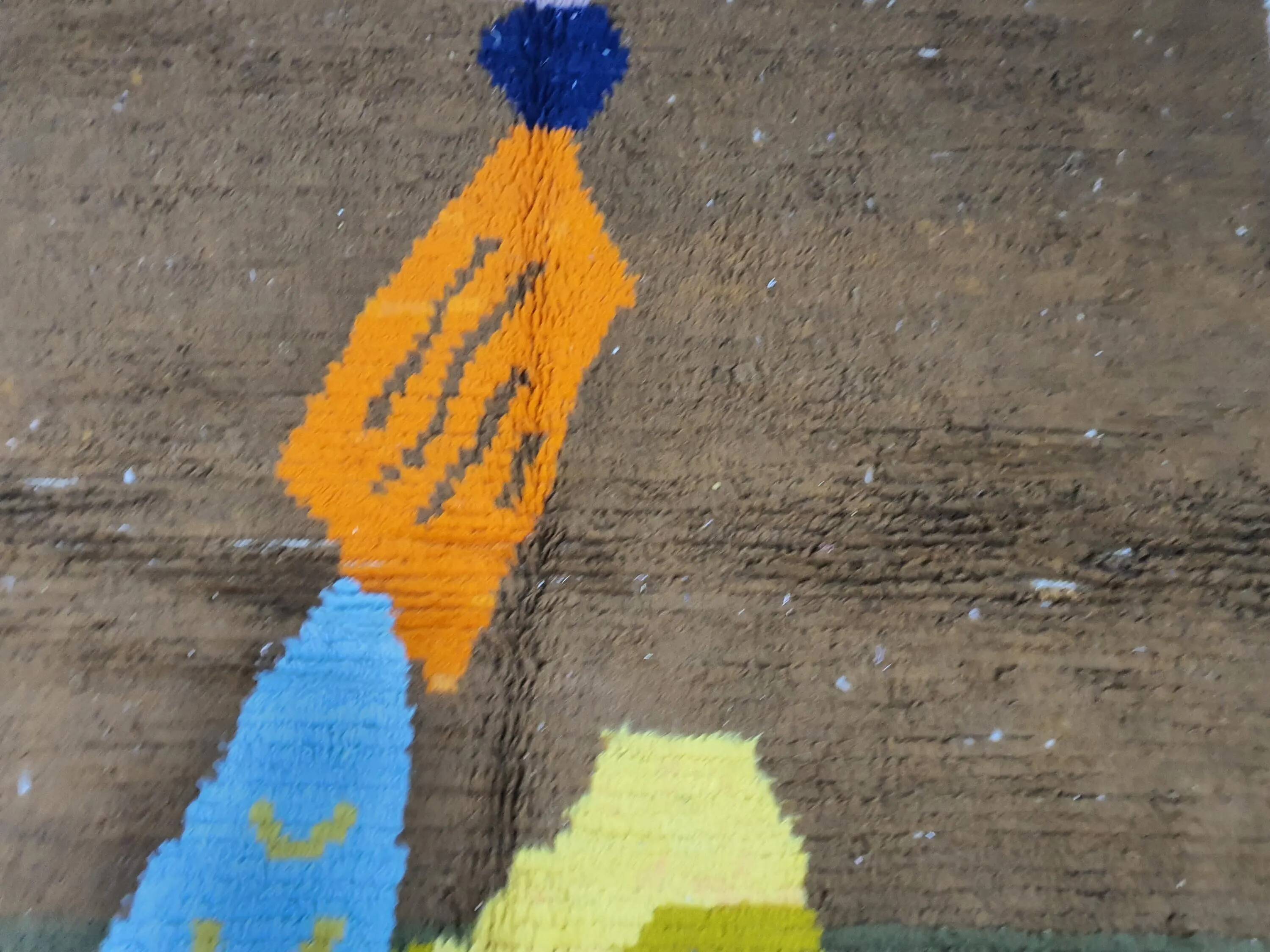 Handmade Moroccan rug high quality 2.5x1.5 m