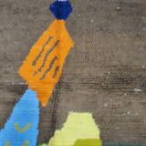 Handmade Moroccan rug high quality 2.5x1.5 m