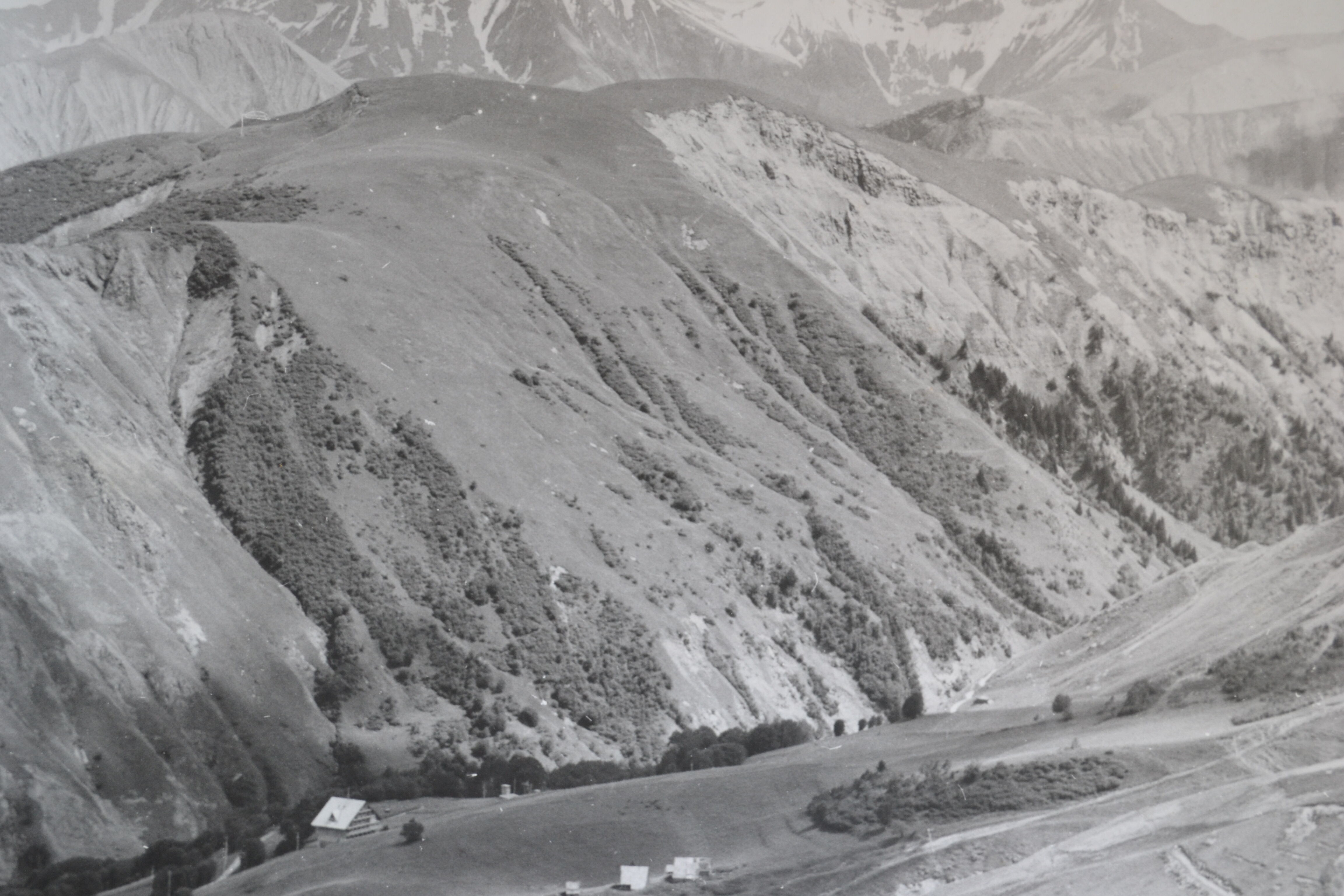 Anonymous silver photo mountains circa 1970
