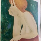 Lithograph by Alain Bonnefoit