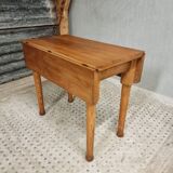 Vintage table folding table dining table side table 90x90cm