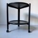 Bar cart from the 60s-70s in its factory black version, attributed to Jens Quistgaard.