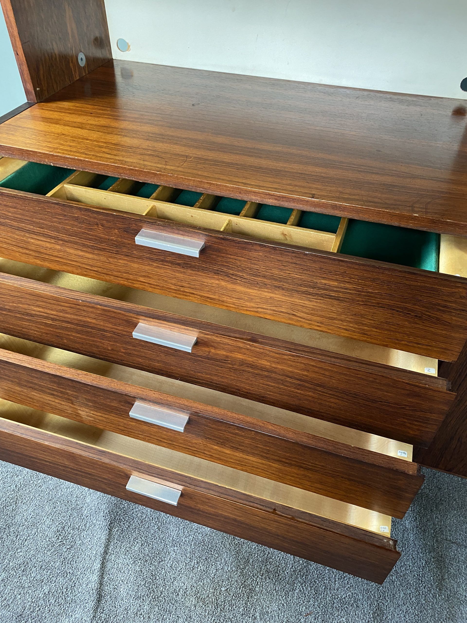 Custom wall unit by Cees Braakman for Pastoe