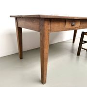 Table de ferme en chêne massif, années 30
