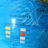 World map or terrestrial globe