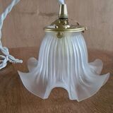 Tulip hanging lamp 30s