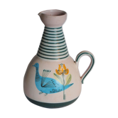 Ceramic pitcher vase by Yvon Roy Durtal