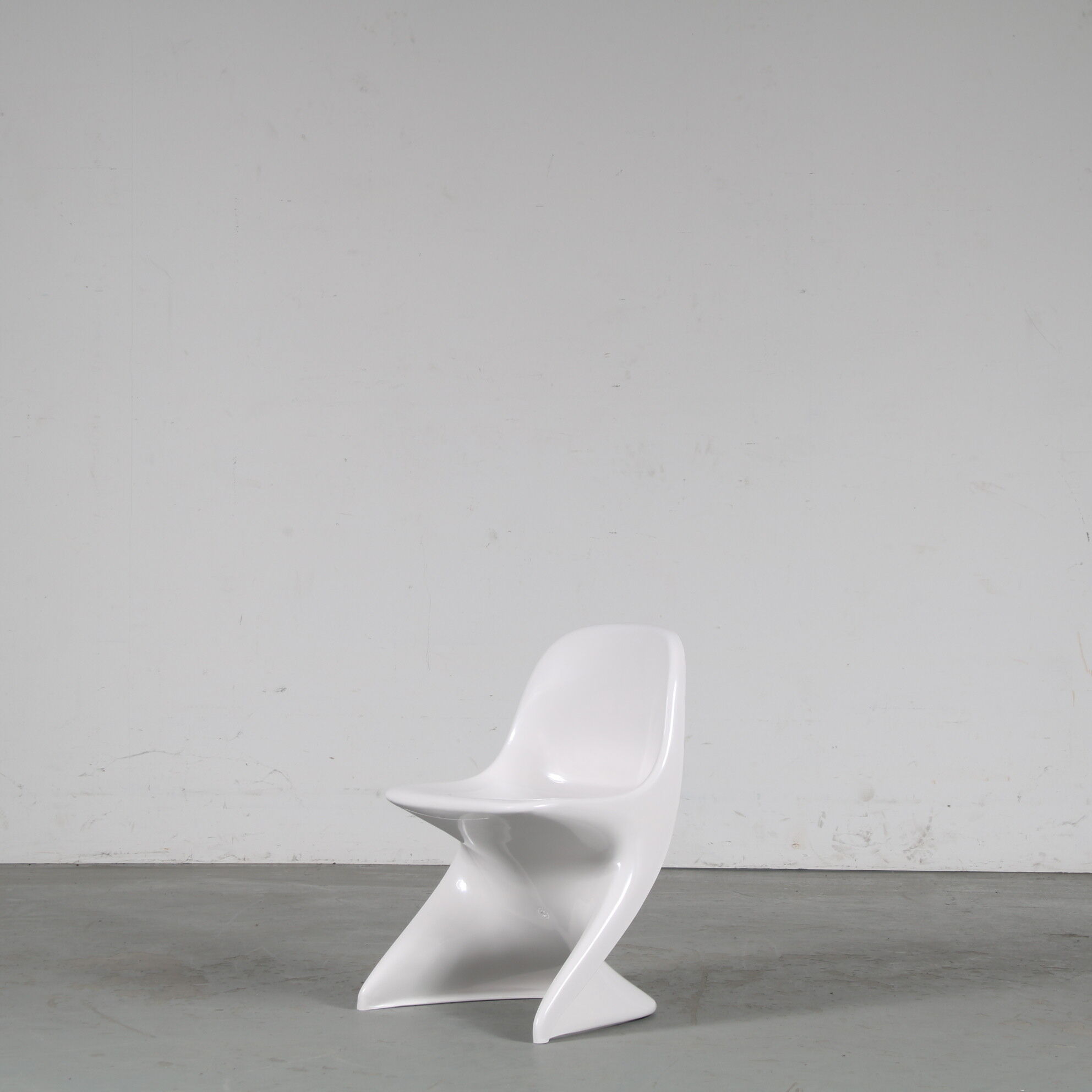 2000s White “Casalino” children chair by Alexander Begge for Casala, Germany