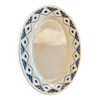 Vintage Longchamp Terre de Fer tableware dish