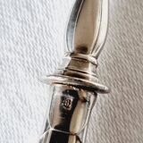 4 Art Deco Cubiertos to serve Postres or Frutas de Metal Plata de Principios S.XX