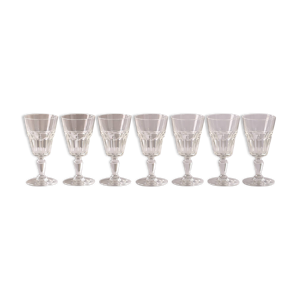 Lot de 7 verres anciens