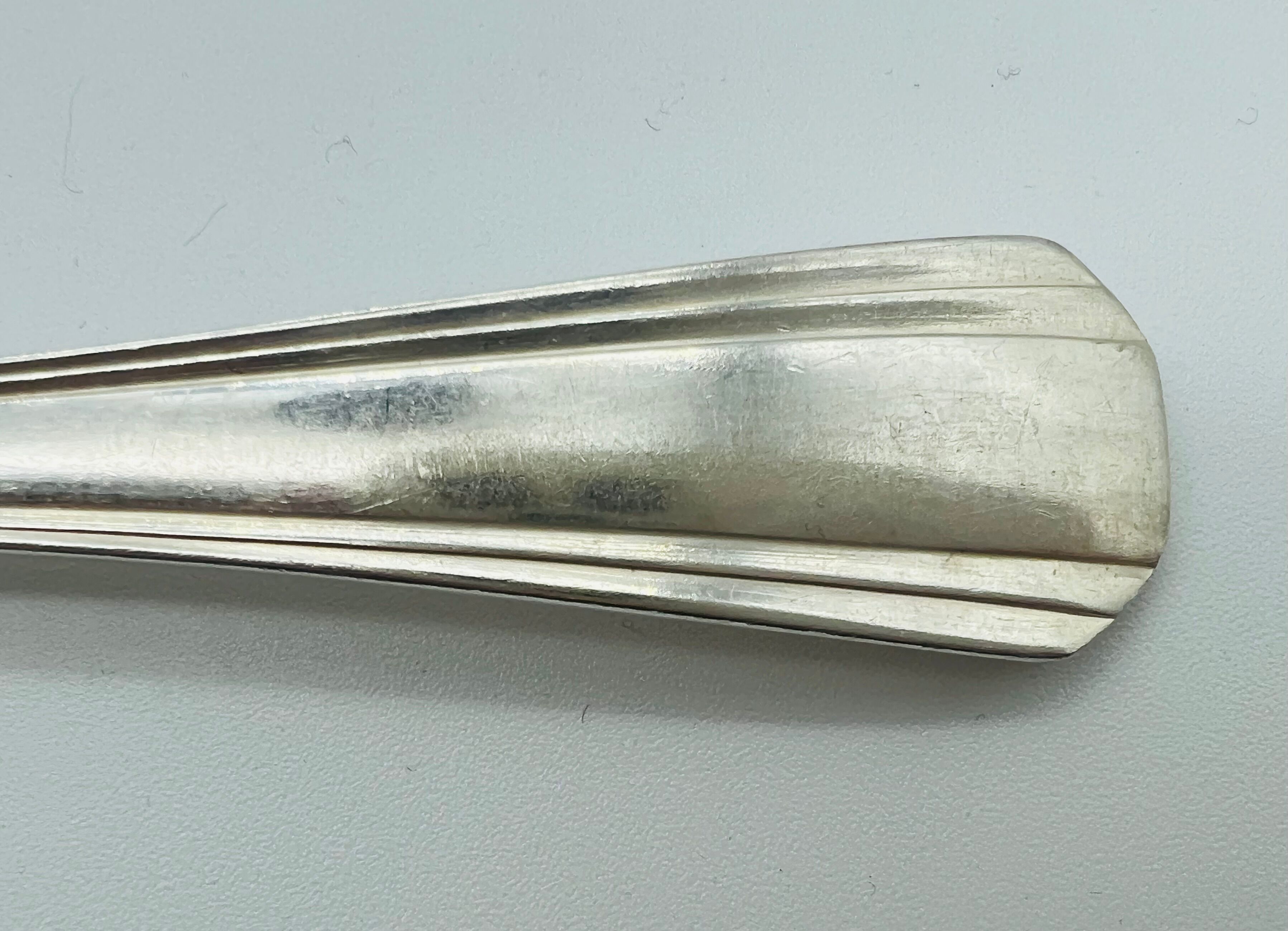 Christofle 12 art deco forks model Boreal