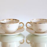 Pair of Villeroy and Boch chocolate cups
