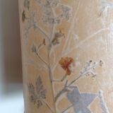 Fat lava ceramic floor lamp and herbarium day/vintage 60-70s