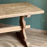 Monastery table, solid wood, country - farmhouse table