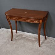 Mahogany Game Console Table – 1920