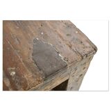 Small solid wood table
