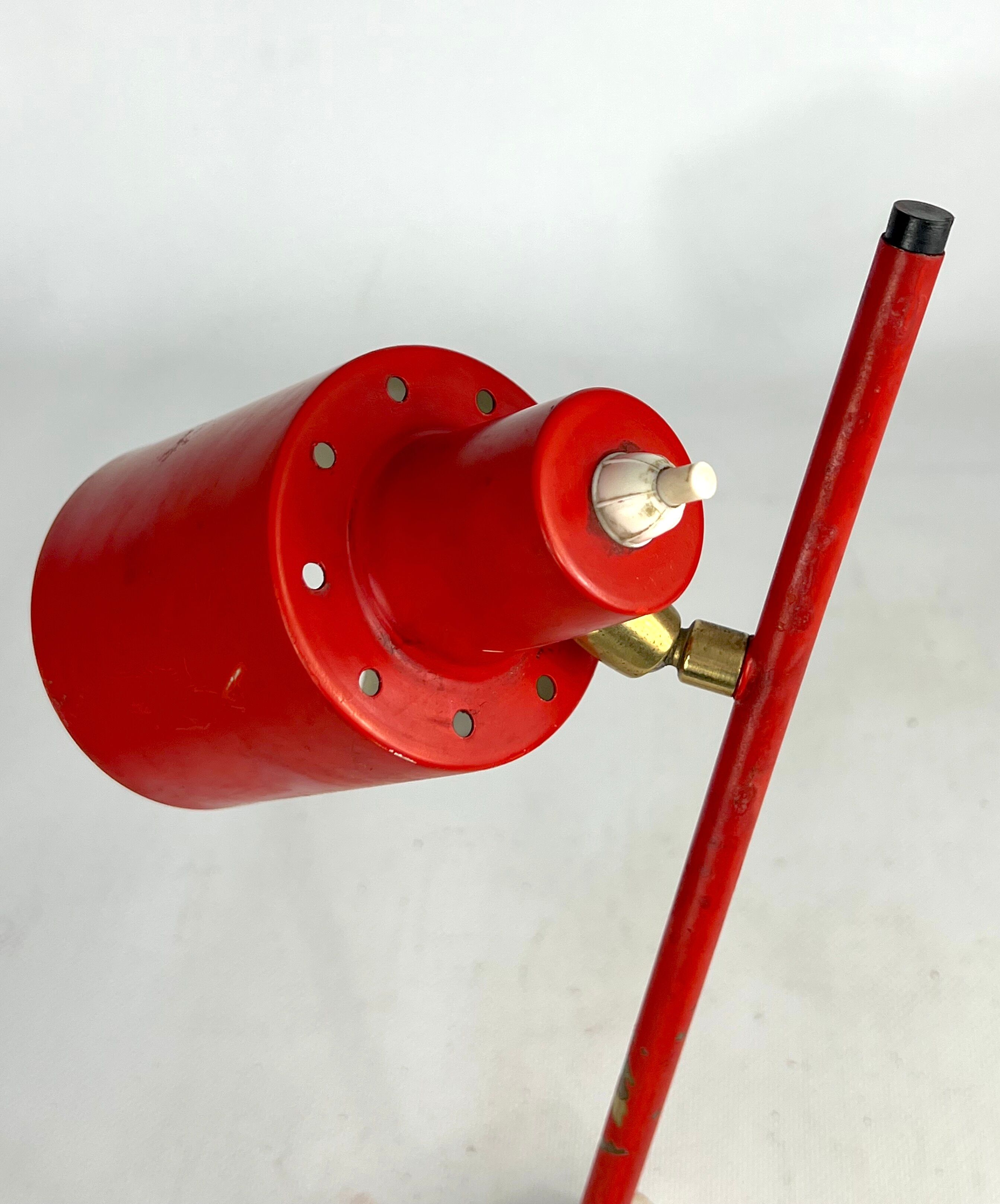 Mid-Century Orientable Stilux Milano table lamp from 50s