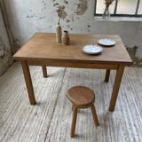 Oak farmhouse table