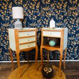 Pair of Louis XV style bedside tables