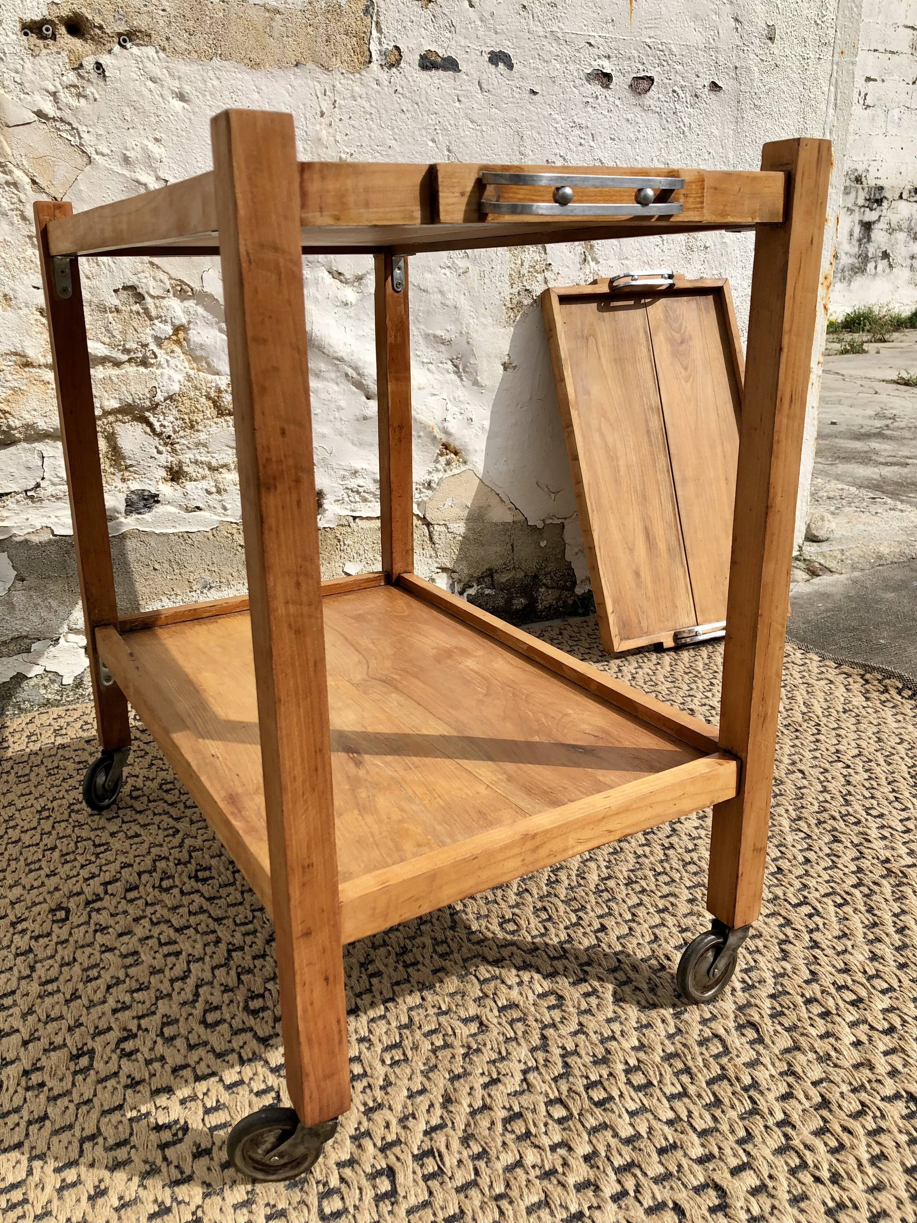 Vintage wooden wheel service