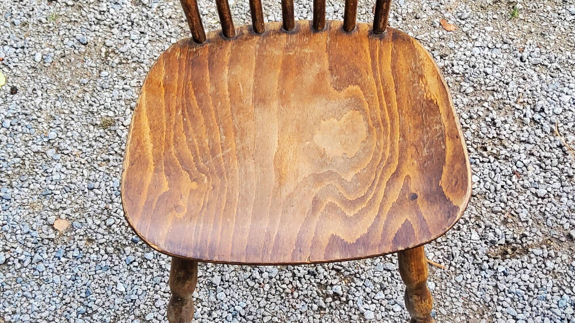 Set de 6 chaises de bistrot Baumann vintage des années 60