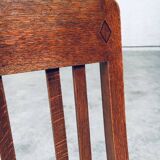 Early 20th Century Art Deco Dining Chair Set, 1920s, Set of 3