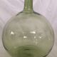 Dame-jeanne ancienne verte transparente  8, 10L