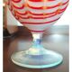 Vase Opaline Vintage de Style Murano