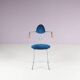 1980s Memphis style side chair by Karl Friedrich Förster from Germany