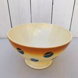 Vintage moon earthenware bowl